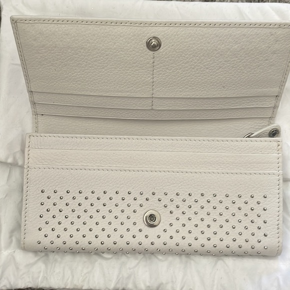 Beautiful studded Jimmy Choo 100% leather wallet - Picture 2 of 6